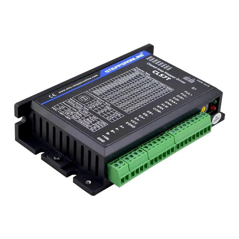 Closed Loop Stepper Driver V4.1 0-8A 24-48V DC For Nema 17 23 24 Stepper Motors RS232 Interface Free Debug Cable front view