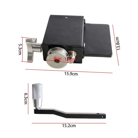 Bead Roller Tool For Five Eighths Inch And Larger Tubing Beader For Intake And Intercooler Piping Aluminum Vise Mounted
