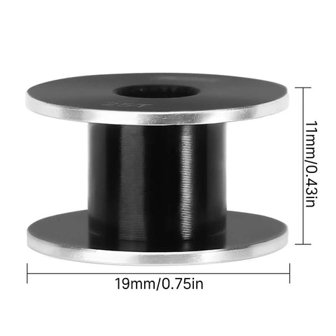 Aluminum spool 19mm by 11mm for 35Kg Digital Winch Servo With 360 Degree Continuous Rotation Waterproof RC Winch Kit