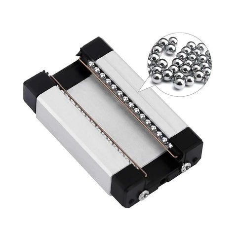 MGN12H stainless steel carriage block part of 500mm MGN12 Linear Rail Guide for DIY 3D printers and machines type H
