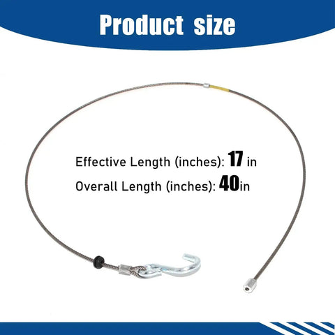 Safety Cable Assembly Replacement For UFP A-60 Disc And Drum Brake Actuators 34370 Compatible