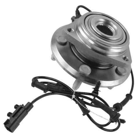 2Pc Front Wheel Bearing Hubs Assembly For Jeep Wrangler 2011-2017 And 2018 JK, Front Left And Right, 5 Lug, ABS Sensor Wire