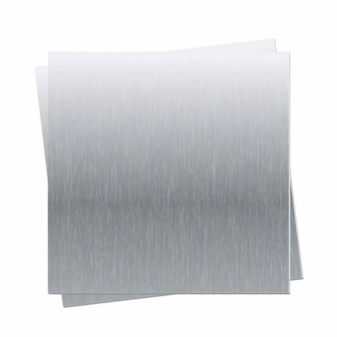 2 Pack 6061 T651 Aluminum Sheet 6x6 Inch 0.02 Inch Thick Rectangle Plate For Crafting And Industrial Projects Built Tough