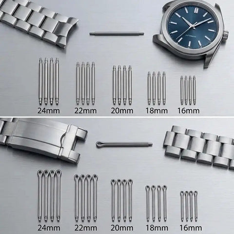 All In One Pro Grade Watch Repair Kit With Link Removal And Pin Removal Tools, Spring Bar Tool, Spare Pins, Bracelet Sizing