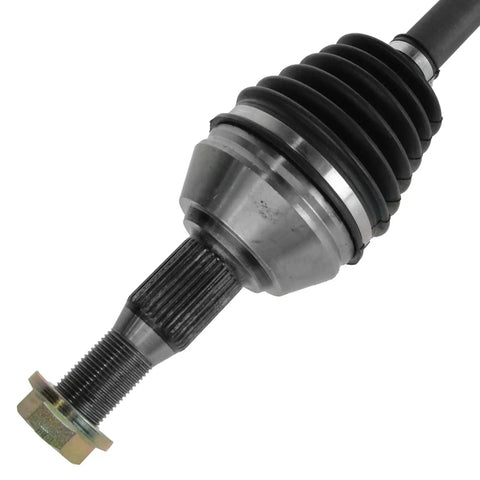 CV axle shaft from Front Steering And Drivetrain Kit With CV Axle Shafts Outer Tie Rods And Wheel Hub Bearings for GM cars