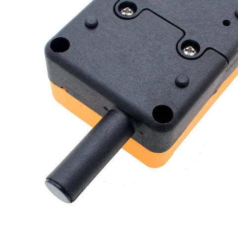 Back view of 4 Key Industrial Crane Remote Control Wireless Transmitter Push Button Switch 12 24V AC DC IP65, showing antenna.