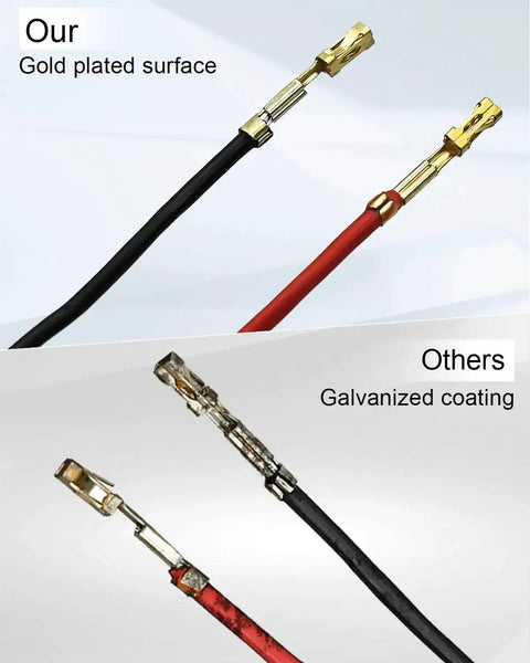 Temperature Sensor Replacement 6600 167 For Spa And Hot Tub with gold plated contacts vs galvanized coating comparison
