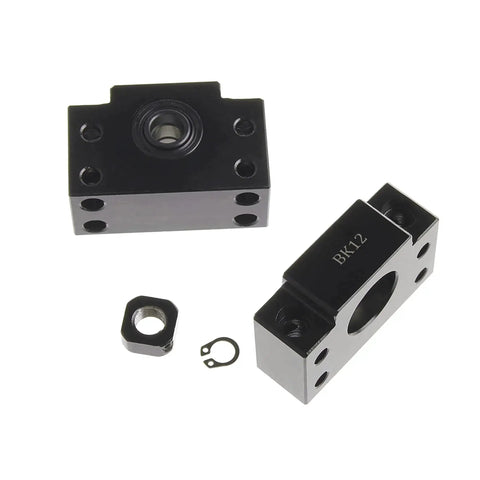 Rock Solid Anti Backlash Ball Screw Kit SFU1605 300mm BK12 BF12 end supports parts for CNC Machines