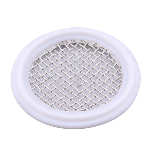 DERNORD 1.5 in PTFE sanitary gasket with stainless mesh screen for tri-clamp Clover, 10-mesh, Amazon.