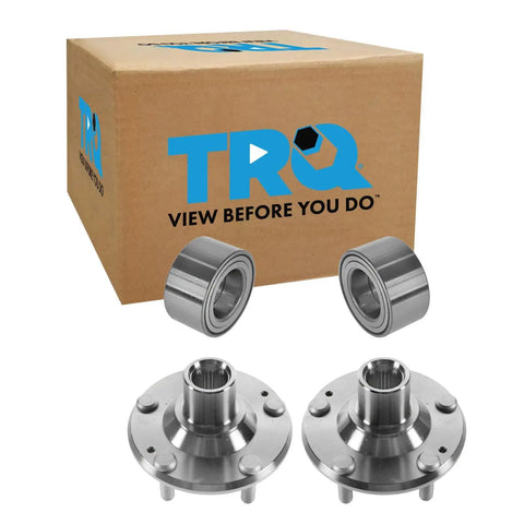 2 Piece Front Wheel Bearing And Hub Kit For 2007 2012 Hyundai Elantra And 2010 2013 Kia Forte Forte Koup includes bearings and hubs