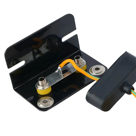ESD Wrist Strap Grounding Kit with 5.74 Foot Terminal Cable and Anti Static Socket Connector, anodized aluminum, dual parking studs