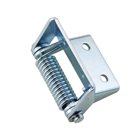 Iron Self Closing Spring Hinge With Heavy Duty Load Capacity For Doors And Cabinets Smooth Dampened Close Prevent Slams Easy Install Durable Hardware For High Traffic Entryways Screws Not Included Ideal For Exterior Or Interior Doors