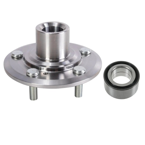 Front Wheel Bearing And Hub Assembly Kit 2 Piece Direct Fit For Acura RDX And Honda CRV Compatible With 2007 Through 2018 Models