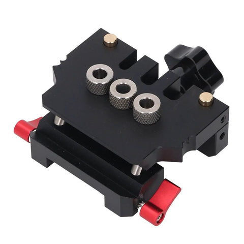 3 In 1 Dowel Jig Kit Self Centering With 6mm 8mm 10mm Drill Bits Aluminum Alloy Drill Guides for woodworking