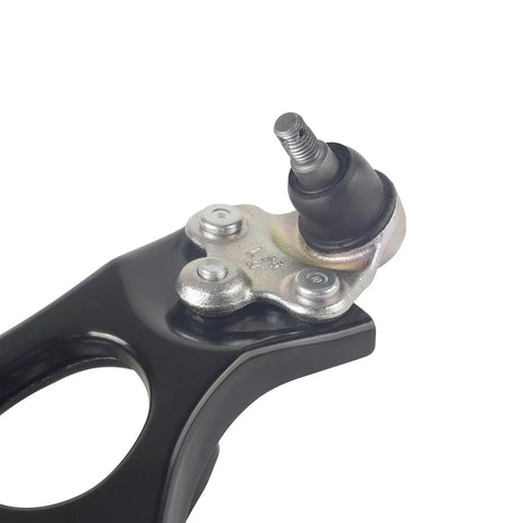 Close-up of black 2Pcs Front Left And Right Lower Control Arm With Ball Joint Assembly For Honda Civic 2006 2011 And Acura CSX 2006 2011