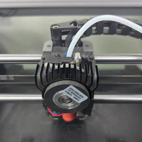 Heavy Duty All Metal Heat Sink For 36 Round Stepper Motor And Moons Extruder On K1 K1C K1 Max 3D Printer installed view