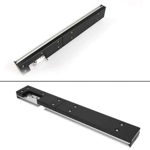 450mm Aluminum Box Joint Jig For Table Saw And Router Tables, Your Go To Miter Gauge Assembly Kit For Precise Woodworking