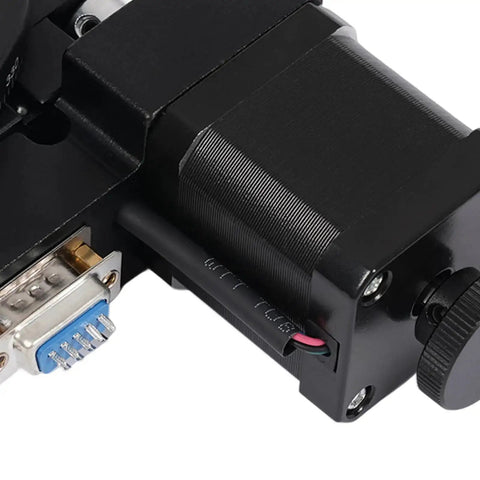 Close-up of Motorized 360 Degree Electric Rotating Platform Turntable For Industrial Automation Beefy 3.94 Inch Diameter
