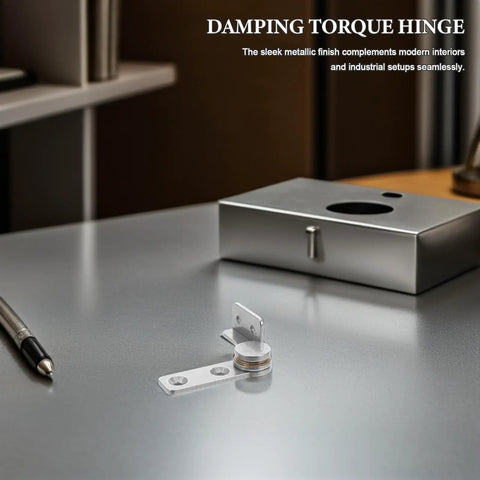 Friction Damping Cabinet Hinges 2 Pack 304 Stainless Steel With 2.0 Nm Torque 90 Degree Positioning on display table