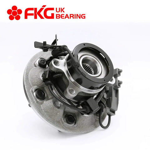 Front Left Wheel Bearing Hub Assembly With ABS For 4x4 Trucks, 6-Lug, Front Position, Fits 2004-2008 Chevrolet Colorado Image