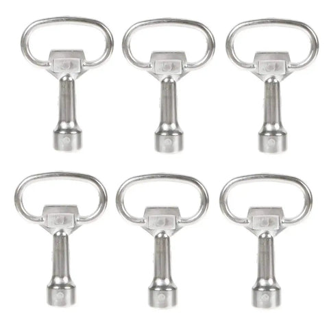 6-piece 8mm Triangle Socket Spanner Key Set Of 6 Aluminum Alloy Chrome Plated Triangular Wrenches