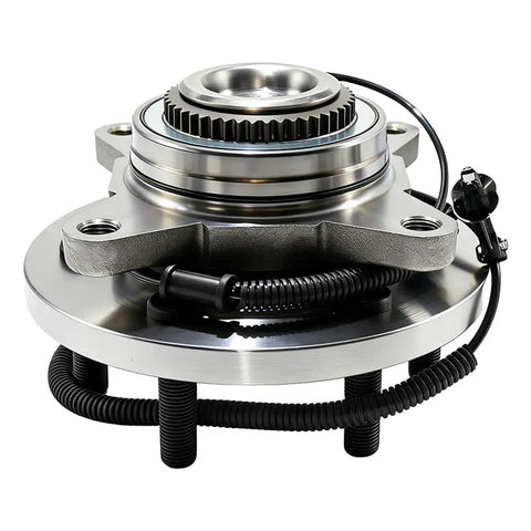 Front Wheel Bearing And Hub Assembly For Ford F150 2018 2019 2020 4WD 6 Lug With ABS 4x4 No Nonsense Direct Replacement Low Runout Noise Reduction Hub