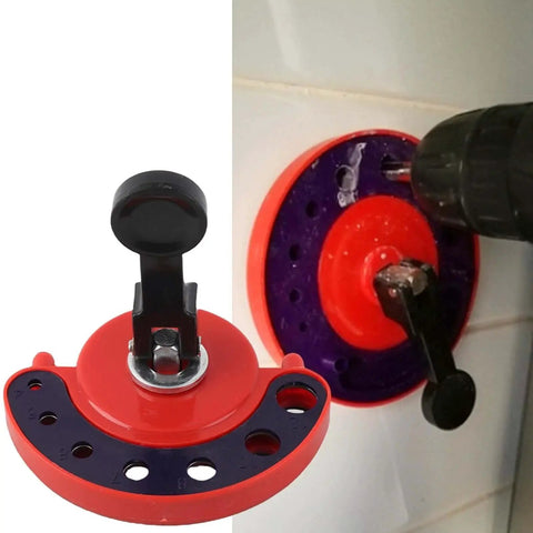 Adjustable Diamond Drill Bit For Glass Tile And Ceramic, 4 To 12 Mm Hole Saw Core Bit Kit with vacuum base and suction cup