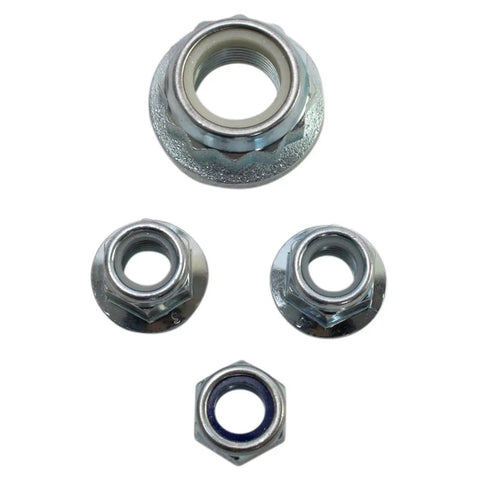 Front Wheel Bearing And Hub Assembly Pair With Knuckle For VW Golf Jetta Beetle accessories, showing nuts for installation