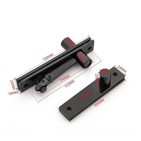 Invisible Stainless Steel 180 Degree Door Hinge for Sky Wood Doors and Cabinets, shown in size 130mm by 24mm.