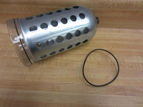 Bowl Assembly P-007727-00000 Diameter 3 7 8 Inches 8 Inches Overall Length Replacement Part For Industrial Machinery Metal Construction