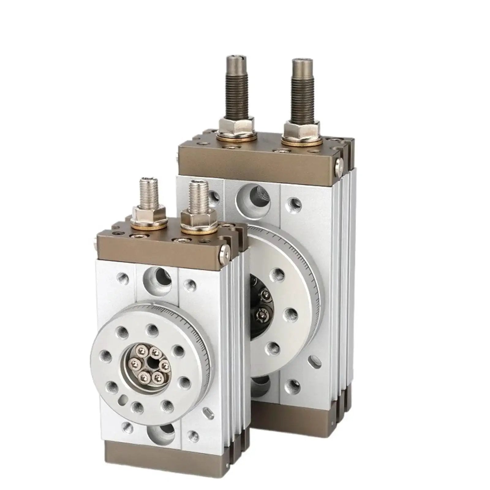 Rotary Pneumatic Air Cylinder High Type Rack And Gear ...