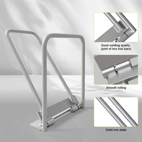 Heavy Duty Standing Seam Lock Tool for metal roofs, shown with good welding quality, smooth rolling, solid iron plate