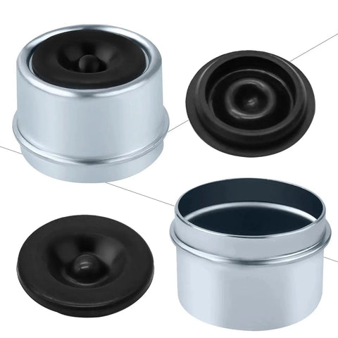20 Pack Bearing Buddy Caps For Trailer Axles And Wheel Bearings Rubber Grease Plugs Dust Caps For Boat Trailers EZ Lube Dexter 2000 To 3500 Lbs Protects Axles Bearings And Center Cups Trail Ready