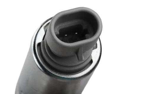 Close-up of GM 12679099 Intake Variable Valve Timing VVT Solenoid With Seal Retainer And Bolt Plug-N-Play OEM Calibrated For GM Engines.