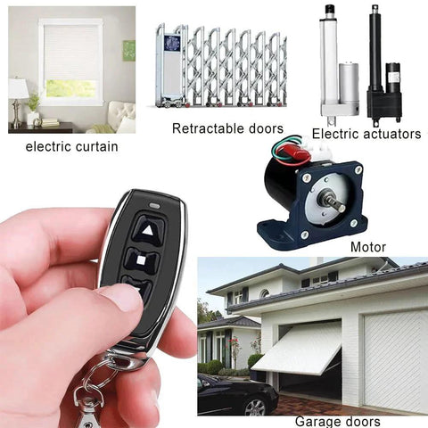 Forward And Reverse Wireless DC Motor Remote Control Switch For 12V To 48V Systems Waterproof IP67 8A with various applications