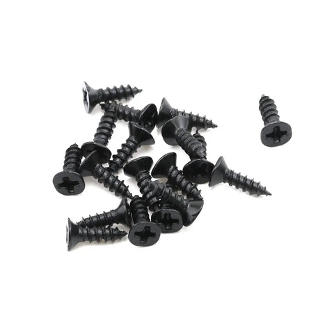 Black screws included with Black Iron Cabinet Pull Handles 1.77 Inch Center To Center Hole Spacing 45mm For Doors And Drawers 6 Pack