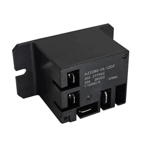 AZ2280 1A 12DF Pack Of 2 Mini Power Electromechanical Relay 12V AC 30A SPST NO for high current switching in control panels