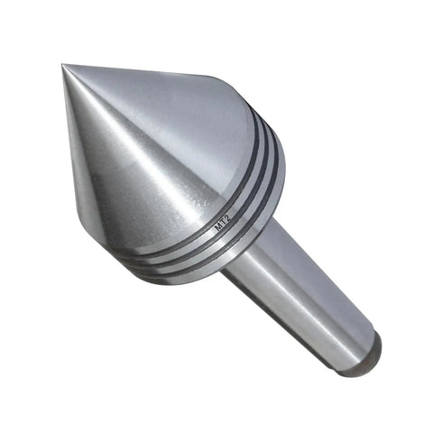 Heavy Duty MT2 Live Tailstock Center For Wood Lathe With One And Three Quarters Inch Diameter 60 Degree Point HRC Fifty Two Hardness