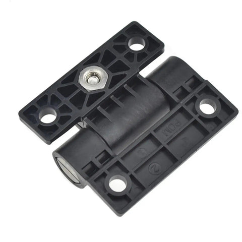 Adjustable Friction Positioning Torque Hinge E6 Black Plastic One Piece XK513 1B for cabinets and DIY projects