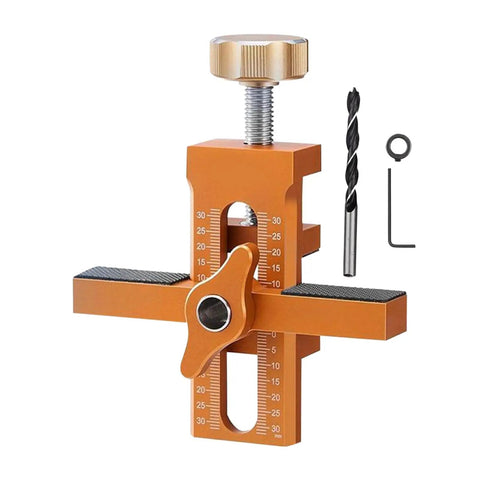 Effortless Cabinet Door Installation Positioner For Precise Alignment With A Premium Aluminum Alloy Build, Adjustable Clamp System