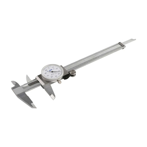 0 To 6 Inch Imperial Dial Calipers With Four Way Measurements, 0.001 Inch Precision, Shock Proof Stainless Steel Caliper