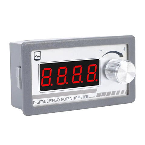 Digital Potentiometer 10K With 4 Digit LED Display Programmable Potentiometer For DC Speed Controllers PLC Inverters Real Time Output Feedback
