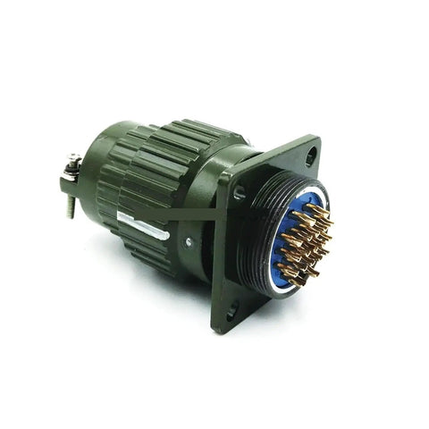 Y2M Series Y28M US Military Standard Connector Socket with multiple pins for aviation, marine, and industrial equipment rugged plug fittings.