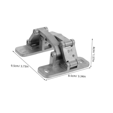 Heavy Duty Invisible Concealed Hinges in Stainless Steel for Indoor Outdoor Use, Rugged Heat Resistant and High Load Capacity