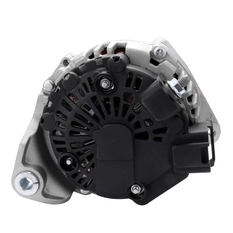 Rear view of Replacement Alternator For Nissan Maxima 2004 Through 2008 OEM Grade OE Standard 11017 AVA0004 23100 7Y020 TG12C014