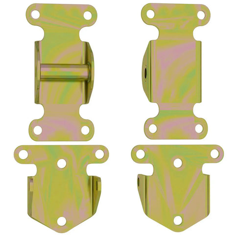 Chevy V8 Solid Steel Frame And Motor Mount Kit For SBC And BBC Engines Beefy Frame Mounts And Heavy Duty Motor Mounts