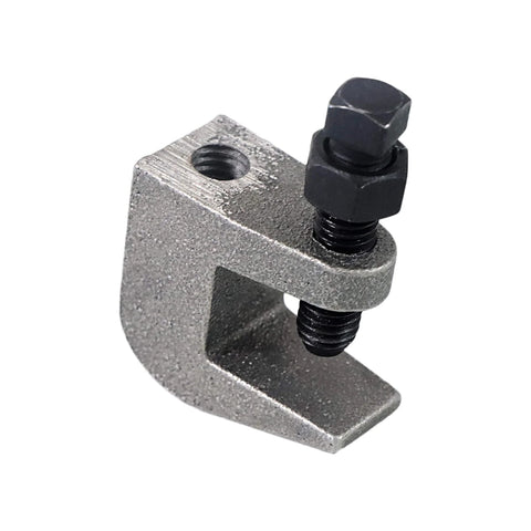 NIDAYE beam clamp with bolt and nut, iron top mounting clamp for piping, 3/4 in jaw opening
