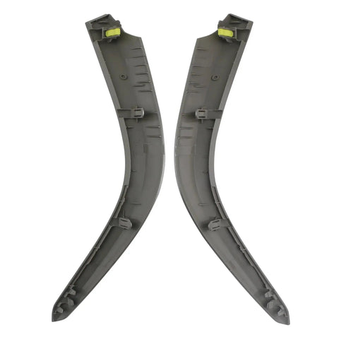 Lower Center Trim Strip 2Pcs For Toyota Corolla 2009 To 2013 Left Right, shown front view, durable PC+ABS material, clip-on