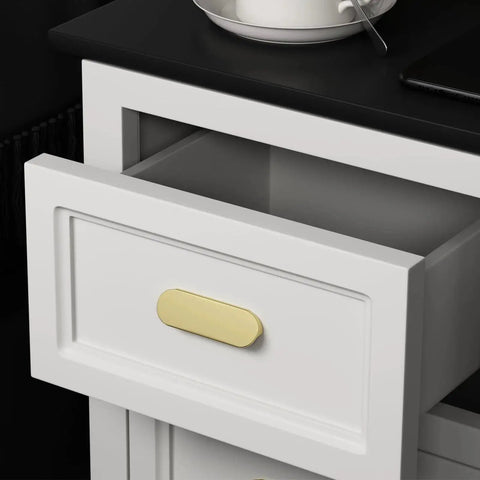 10 Pack Gold Cabinet Pulls 3 Inch Edge Pulls For Cabinets Desk Pull Gold Handle For Kitchen Cabinets With 76mm Hole Centers