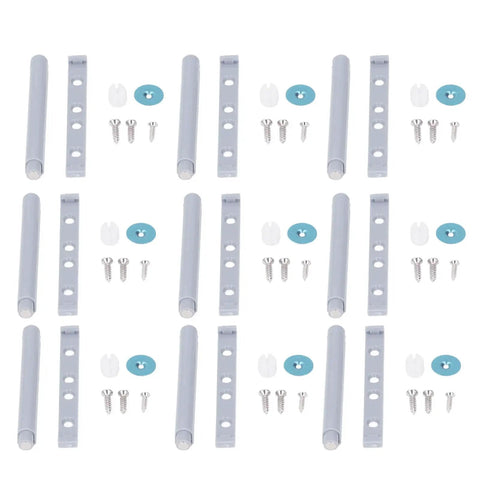 20Pcs Cabinet Door Rebound Devices For Wardrobe, Drawers, And Sliding Doors, Noise Reduction And Protection, Soft Close Hardware